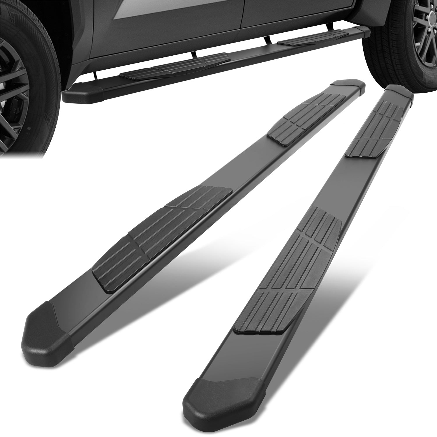 CAAP, 6 in. Wide Stainless Steel Running Board 22-23 Toyota Tundra Crew Cab