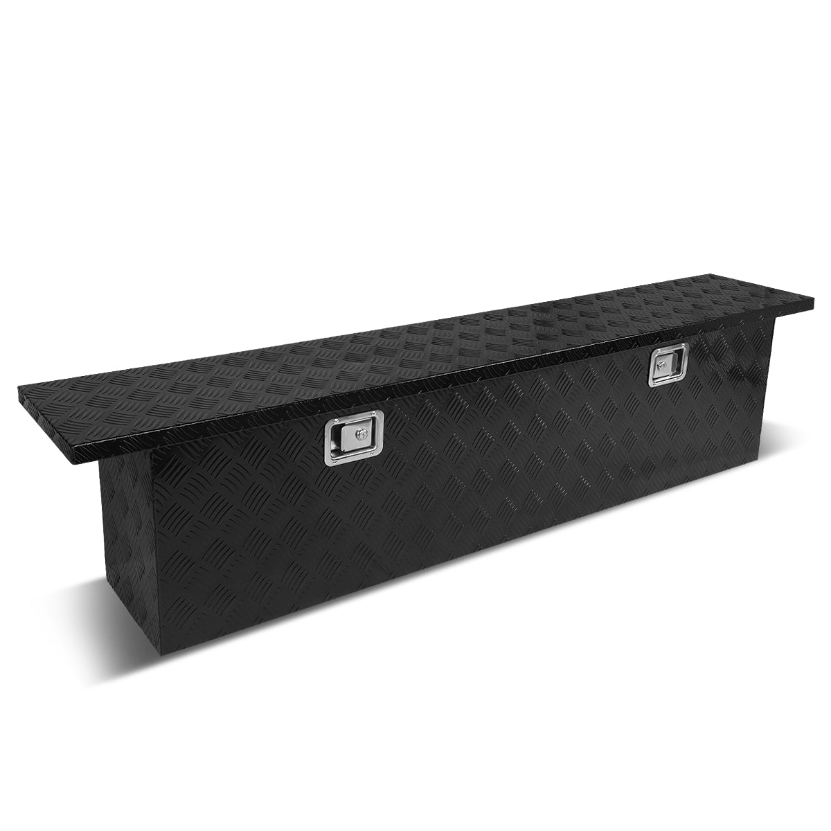 CAAP, 69" L x 11" W x 16.25" H Lockable Truck Bed Storage Tool Box - Aluminum