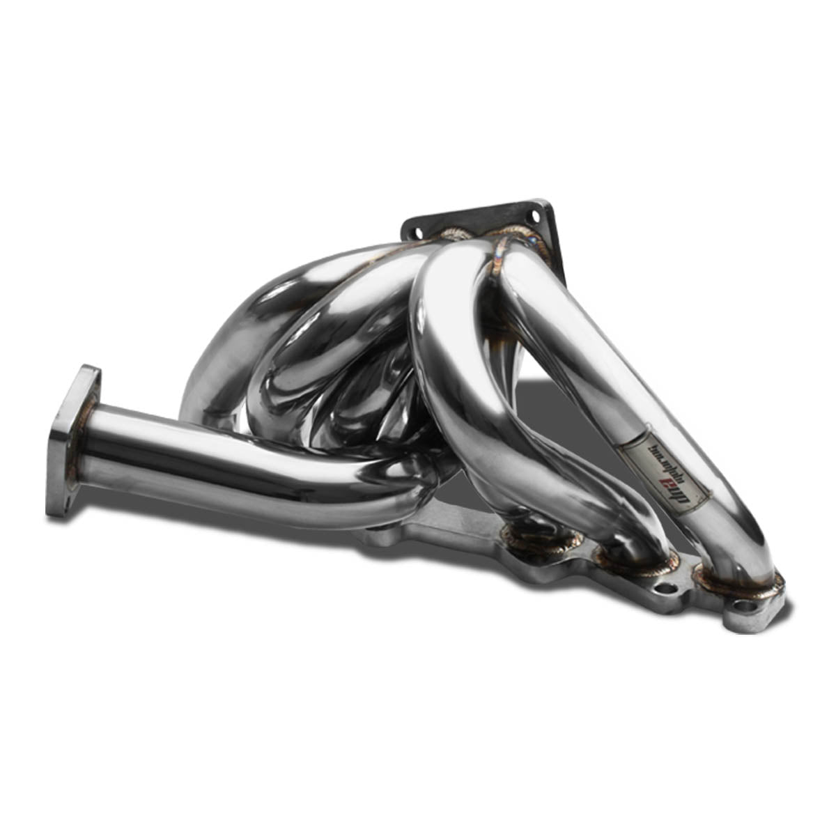 J2 Engineering, 86-91 Toyota Supra 1JZ-GE 2.5L l6 DOHC T4 Turbo Manifold - Stainless Steel