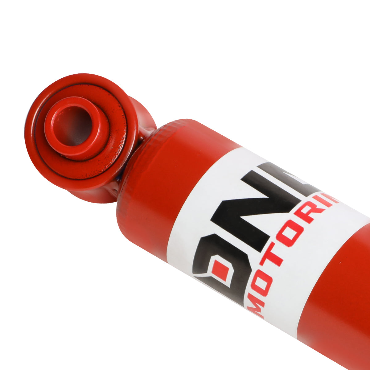 DNA Motoring, 88-00 Chevy GMC K 1500 2500 3500 Suburban Front Gas Shock Absorber - Red - Stainless Steel