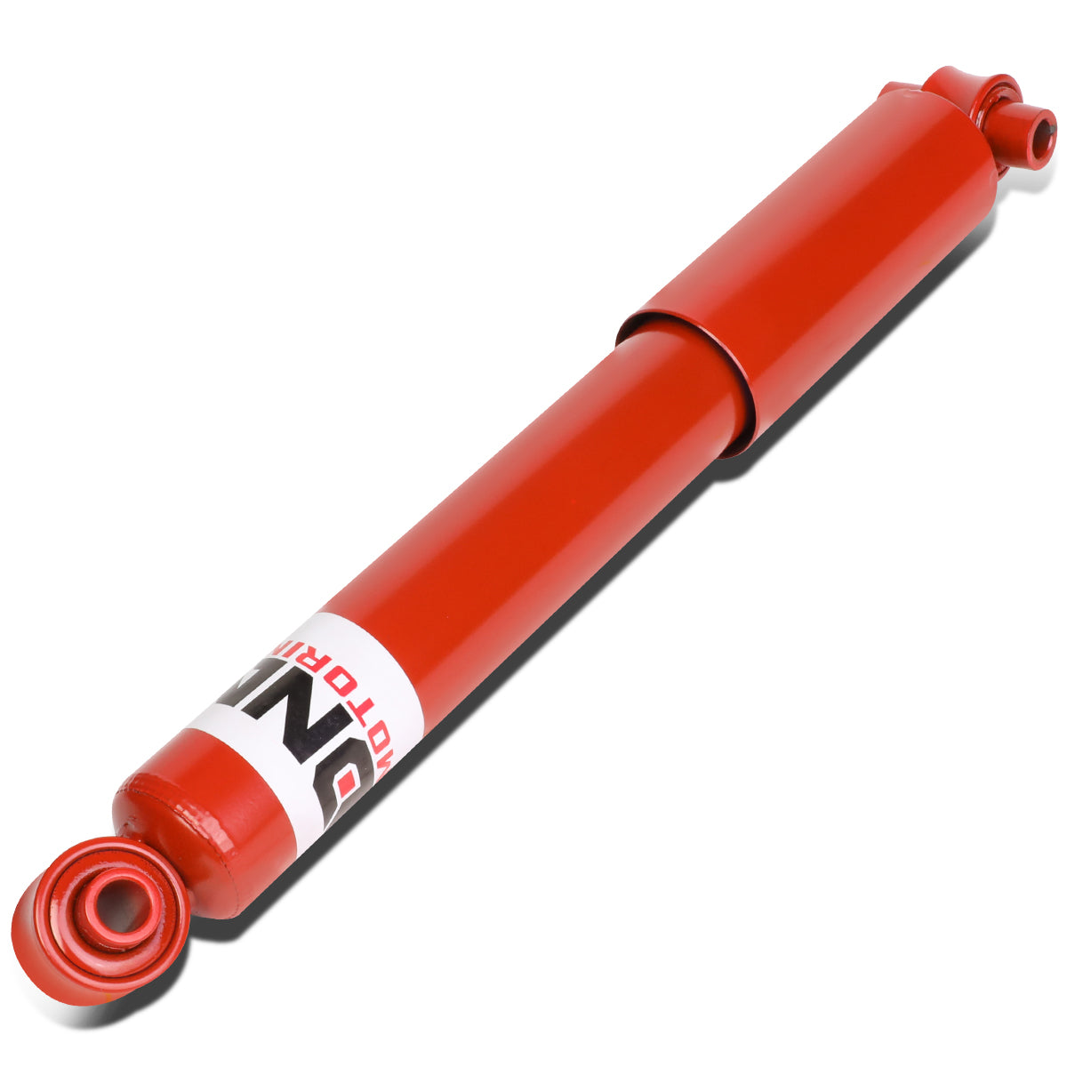 DNA Motoring, 88-00 Chevy GMC K 1500 2500 3500 Suburban Front Gas Shock Absorber - Red - Stainless Steel