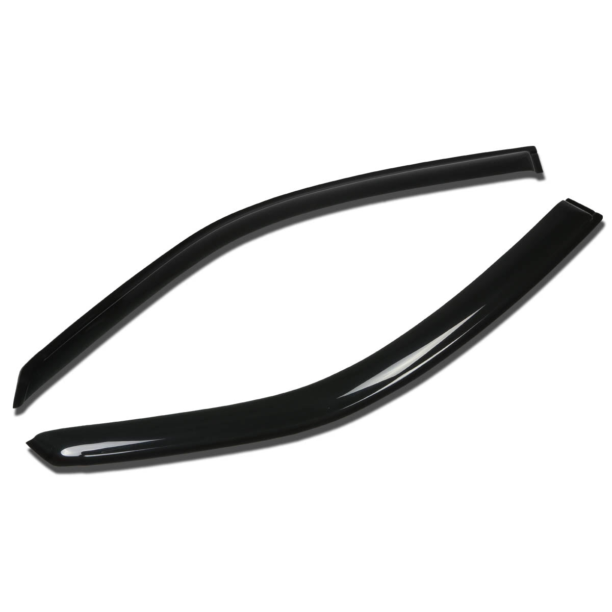 CAAP, 95-99 Chevrolet Monte Carlo Wind Deflectors Window Visors Vent Rain Guard - Smoked - Acrylic - 2 Pcs