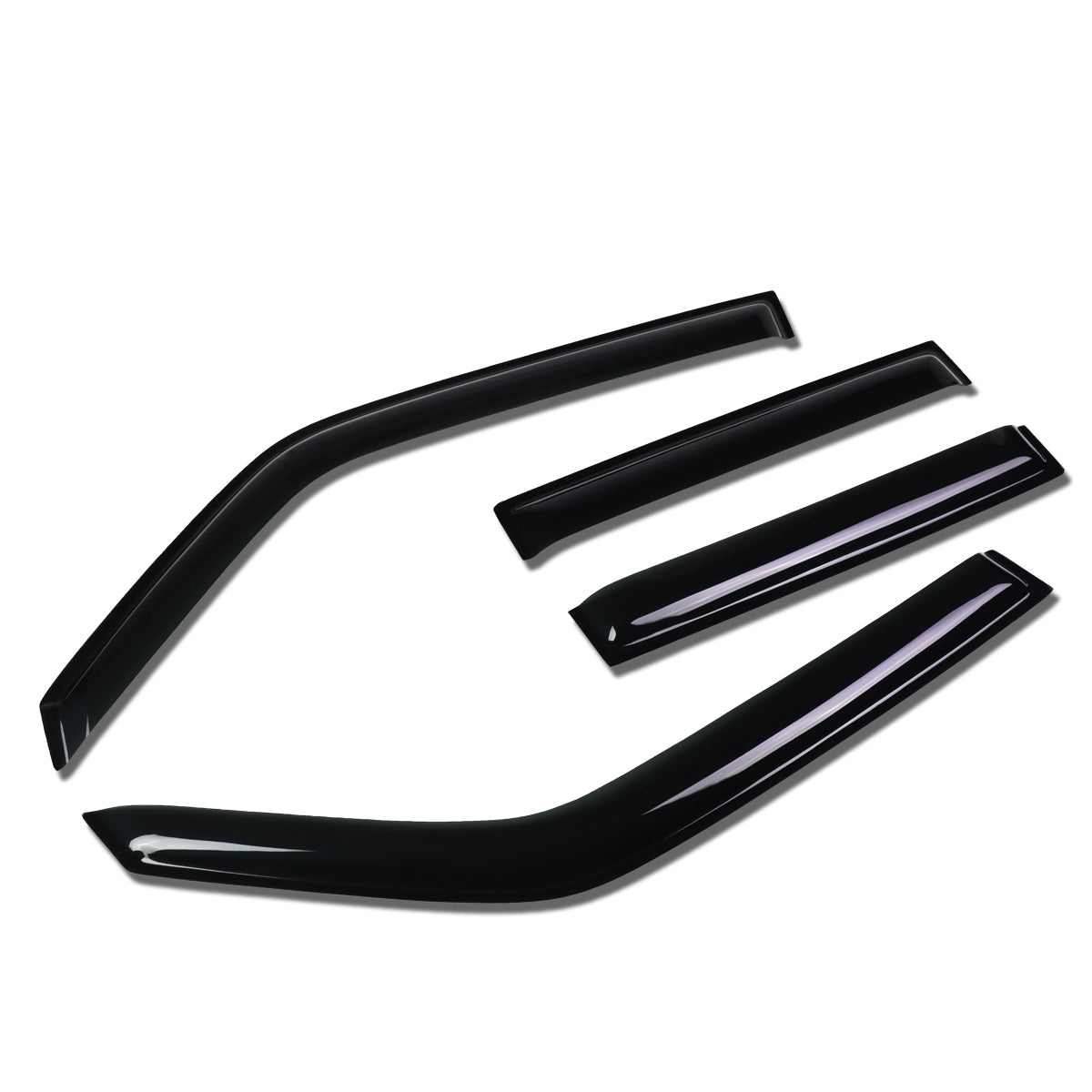 CAAP, 97-04 Mitsubishi Montero Sport Tape-On Wind Deflectors Window Visors