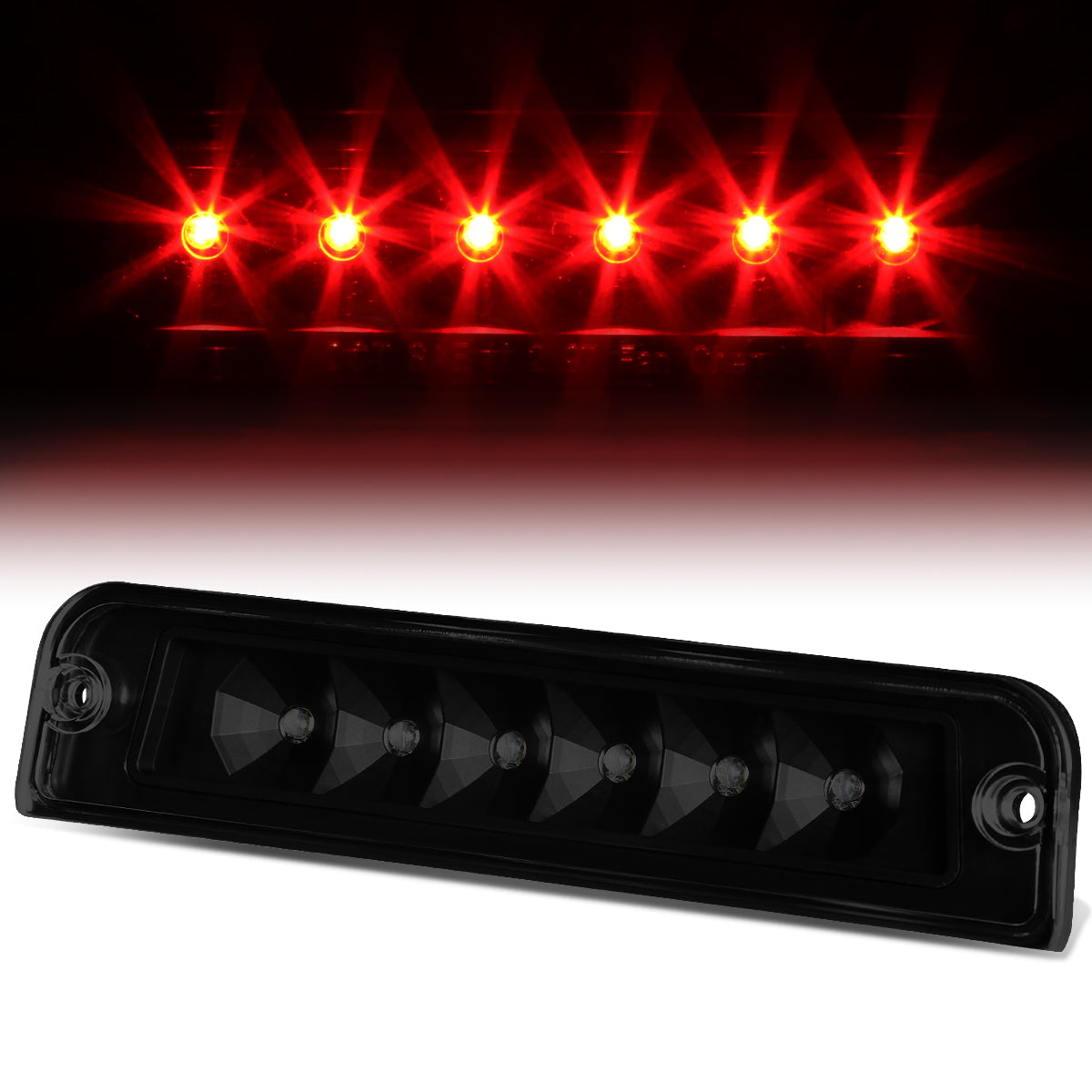 Nuvision Lighting, 97-06 Jeep Wrangler TJ LED 3rd Brake Light - Tinted Lens