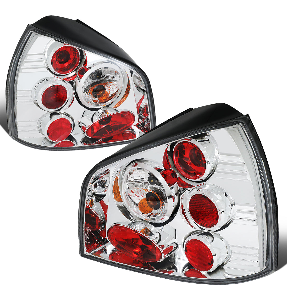 Nuvision Lighting, 98-02 Audi A3 S3 Rear Brake Tail Lights - Altezza Style - Not USDM