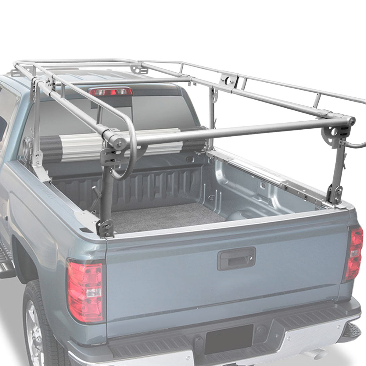 CAAP, Adjustable Heavy Duty Steel Pickup Truck Rack - 132" L x 57" W x 31.75" T