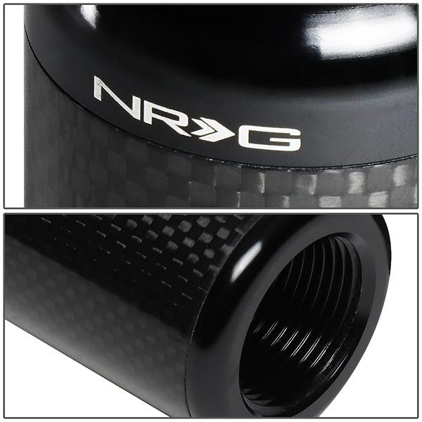 NRG Innovations, M10 x 1.25 The Baton Adjustable Shift Knob - Carbon Fiber - SK-550CF-1