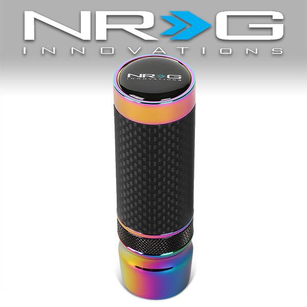 NRG Innovations, M10 x 1.5 Adjustable Shift Knob w/Carbon Fiber - SK-580BC-MC-2