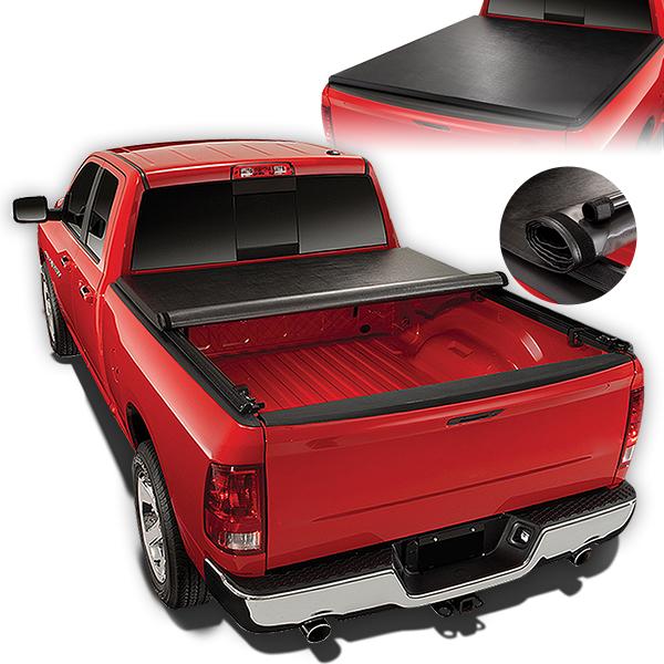 DNA Motoring, Soft Roll-up Tonneau Cover 94-03 Chevy S10, GMC Sonoma 6 ft. Fleetside Bed