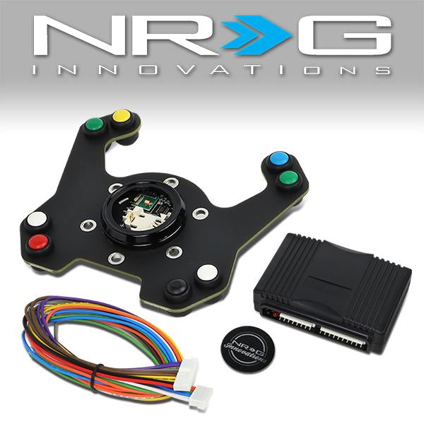 NRG Innovations, Steering Wheel Wireless Control Switch Unit - 8-Channel - WCU-008