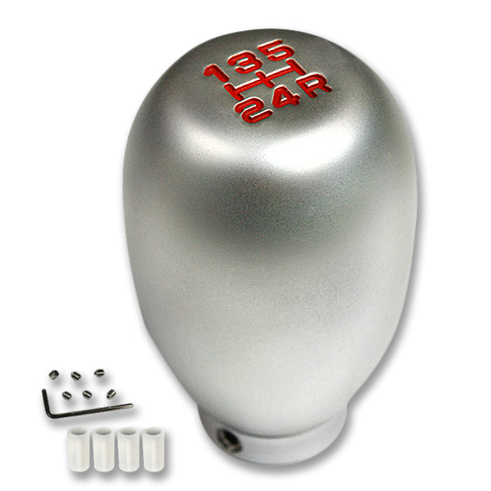 J2 Engineering, Universal 5-Speed Manual Transmission Shift Knob - Aluminum