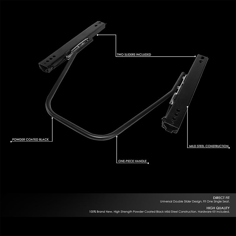 J2 Engineering, Universal Dual Lock Racing Bucket Seat Sliders