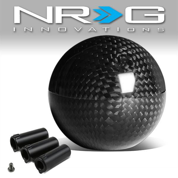 NRG Innovations, Universal Weighted Ball Type Shift Knob - Carbon Fiber - SK-300BC