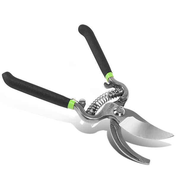 DNA Motoring, Vinyl Grip Steel Blade Garden Shears Bypass Pruner Scissors