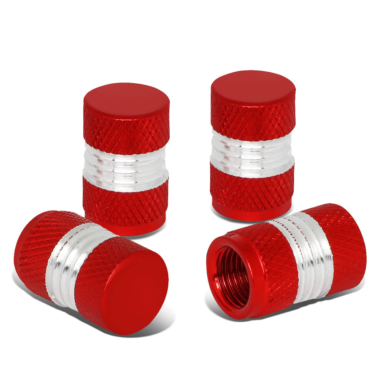 CAAP, Wheel Tire Rim Air Port Dust Cover Stem Valve Caps - Aluminum [A Variety of Color Options]